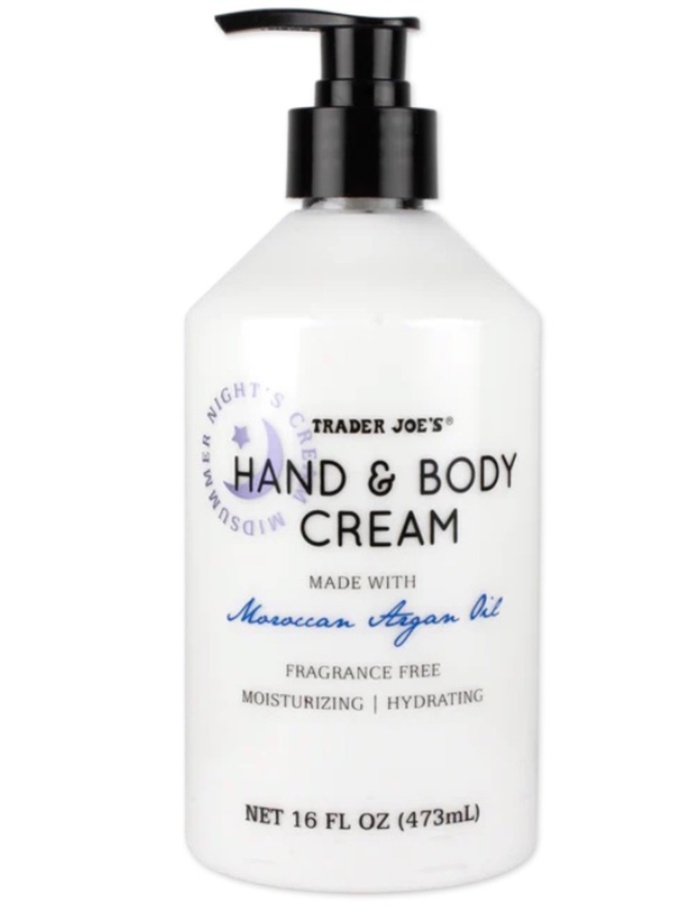 $7❤️‍🔥Trader Joe's Midsummer’s Night Hand & Body Cream w/ Moroccan Argan Oil